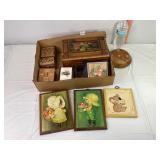 Wooden Boxes, Wall Decor & Trivet