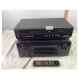 Magnavox VHS/DVD Player & Denon Surround Receiver
