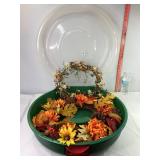 Fall Wreathes & Wreath Holder