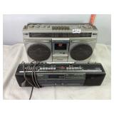 Sanyo Radio/Cassette Player & Sony Sound Rider