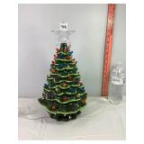 Lighted Ceramic Christmas Tree