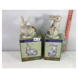 Cracker Barrel Bunny Figures