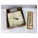 Hanson Hanging Balance Scale & Shawnee Thermometer