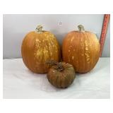 Decorative Pumpkins, Some Damage