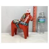 Hand Painted Wooden Horse