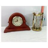 Stratford Clock & Hourglass