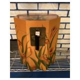 Hand Painted Hexagon Oriental Chest Box