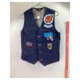 Wrangler Vest w/ Patches