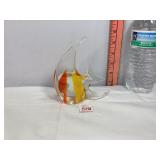 Signed Murano Glass Angel Fish
