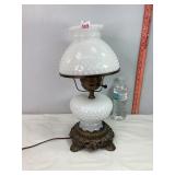 Milk Glass Lamp