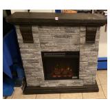 Electric Fireplace 39 X 40 X 12- Works