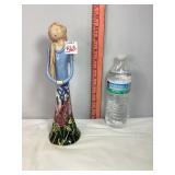 Hand Painted Blue Sky Figurine- Signed