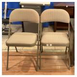 Folding Padded Chairs