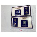 Commemorative Pennies & Stamps