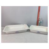 Corning Blue Cornflower Roaster & 2qt Casserole