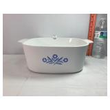 Blue Cornflower Corning Casserole Dish