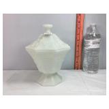 Milk Glass Pedestal Dish