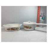 Corning Spice of Life Pot & Small Dish