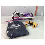 Police Costume, Rebelle Nerf & Misc