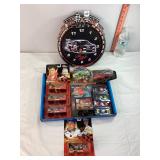 Dale Earnhardt Clock & Nascar Cars