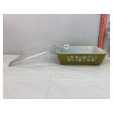 Vtg Pyrex Spring Blossom Refrigerator Dish 1.5qt