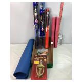 Yoga Mat, Brass Knocker, Windshield Wipers & Misc