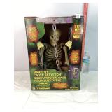 Hang Up Caged Skeleton