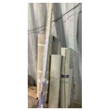 Carpet Remnants & 72"x48" Blind