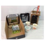 Toaster, Small Clips, Coffee Cups & Home Decor