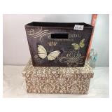 Magazine Holder & Decorative Box