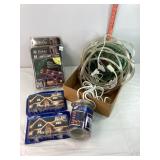 Clear & Multicolored Rope Lights & Clips