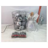 Christmas Ornaments & Angel Topper