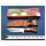 Figer Grip Skinner w/Sheath