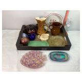 Pitchers, Fish Plate, Asst Kitchenware & Misc