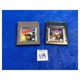 Original Nintendo Gameboy Game & GBC Game