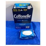 7 Packs of Cottonelle Flushable Wipes