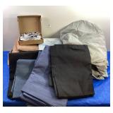 Assorted Sheets & Curtain Panels