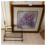 Picture & Towel Rack