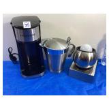 Frigidaire Coffee Maker, Pitcher & Misc