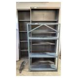 3 Metal Shelves