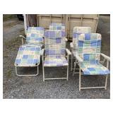 Folding Outdoor Lounge & Chairs