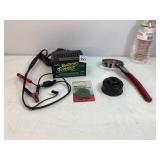 Battery Tender, Oil Wrench & Misc