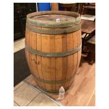 Approx 59 Gal Wooden Barrel