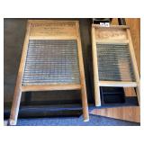 Tin Washboard & Glass Washboard