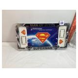 Superman License Plate