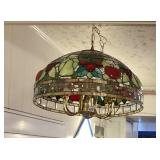 Hanging Tiffany Style Stained Glass Light