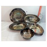 Assorted Silverplate Items