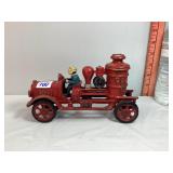 Cast Fire Engine