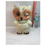 USA Pottery Owl Cookie Jar