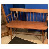 Antique Maple Bench Approx 42' W x 16' D
